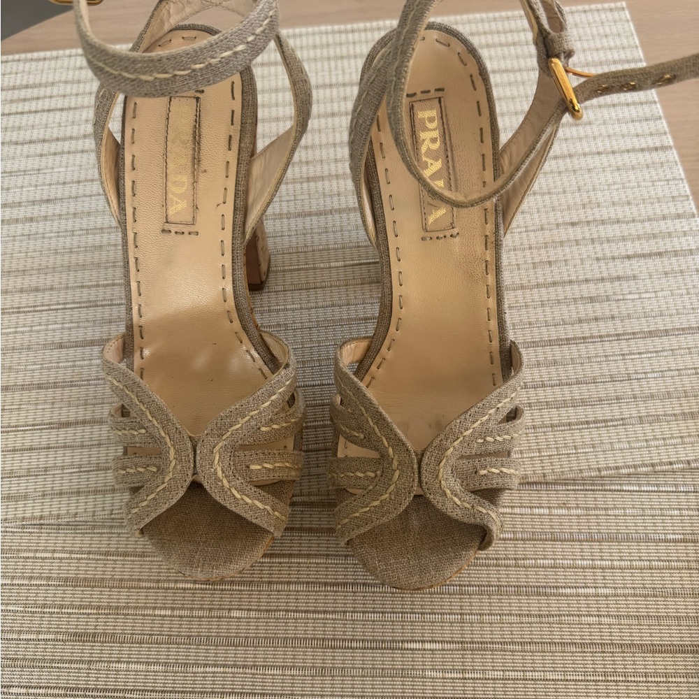 Prada Women's Tan Sandals